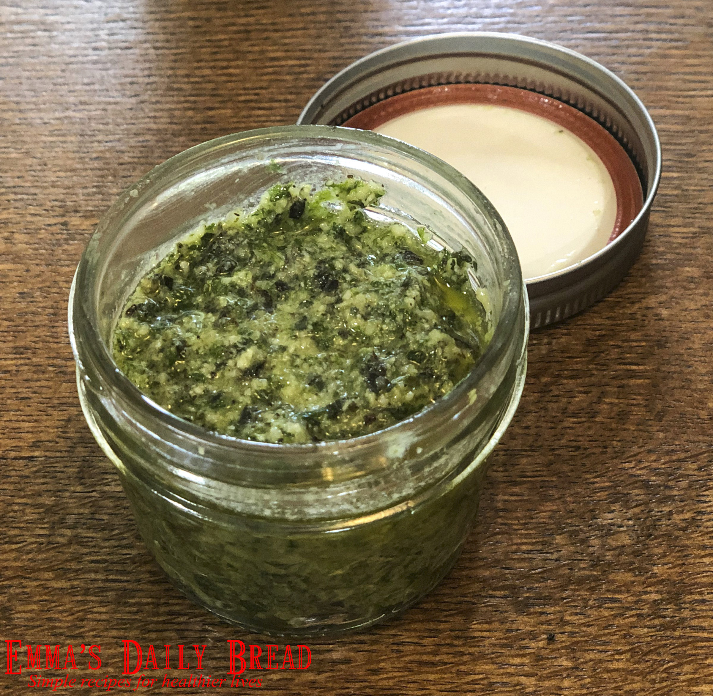 OREGANO PARSLEY PESTO