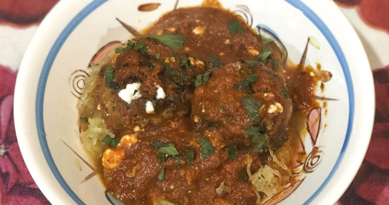 Lamb Meatballs With Moroccan Inspired Tomato Sauce