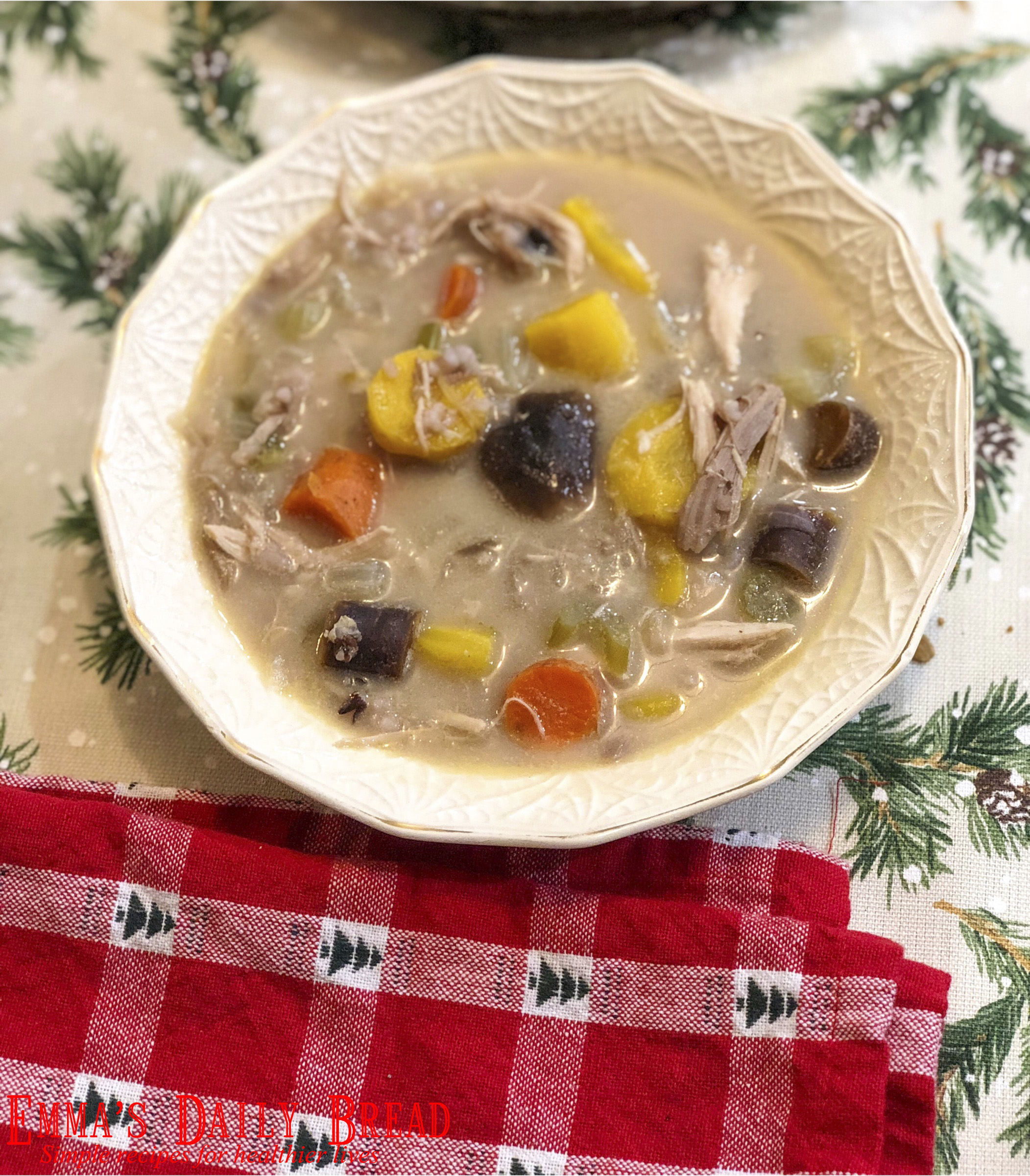 Turkey Wild Rice Soup