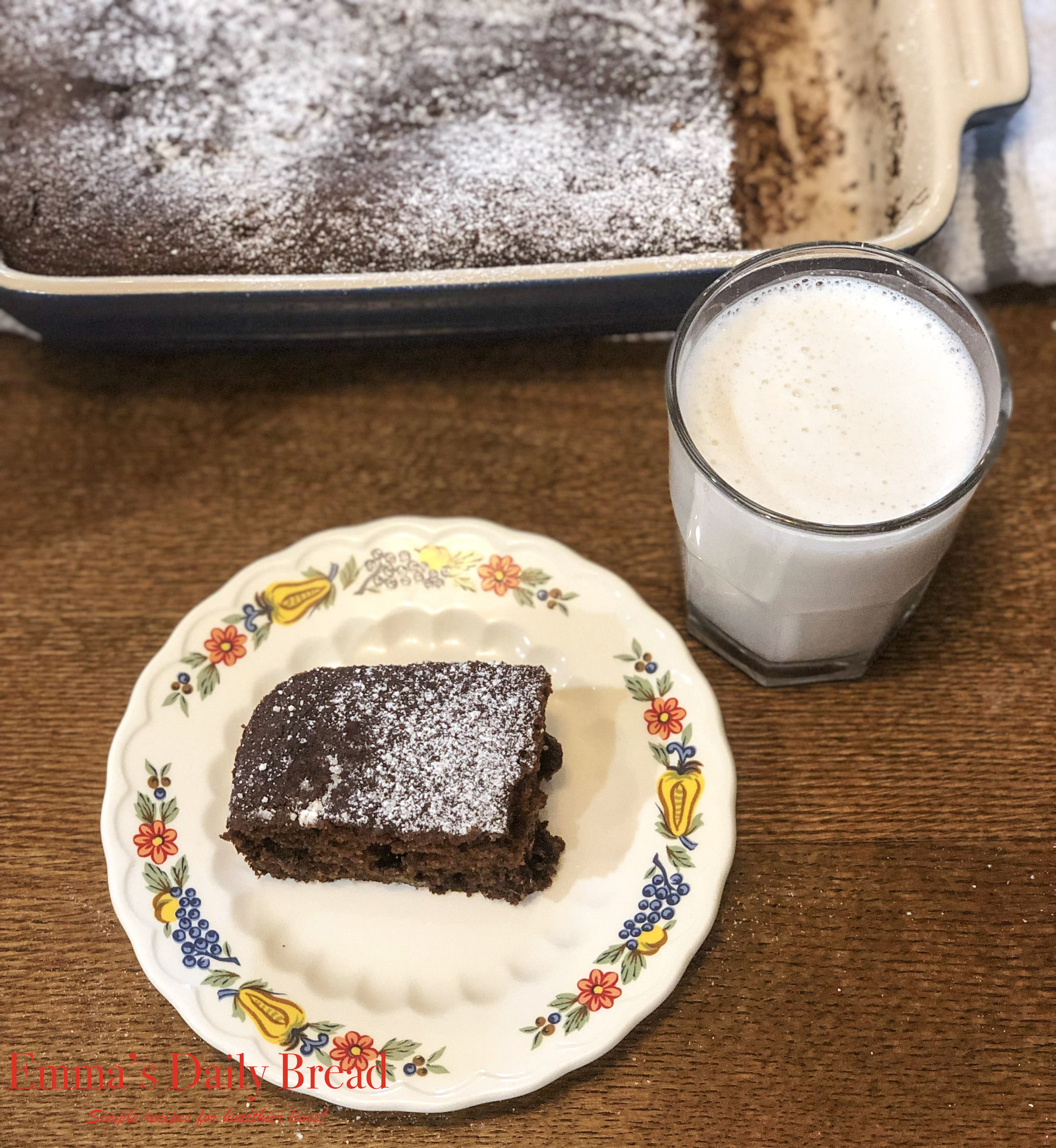 Spiced Apple Sauce Cake