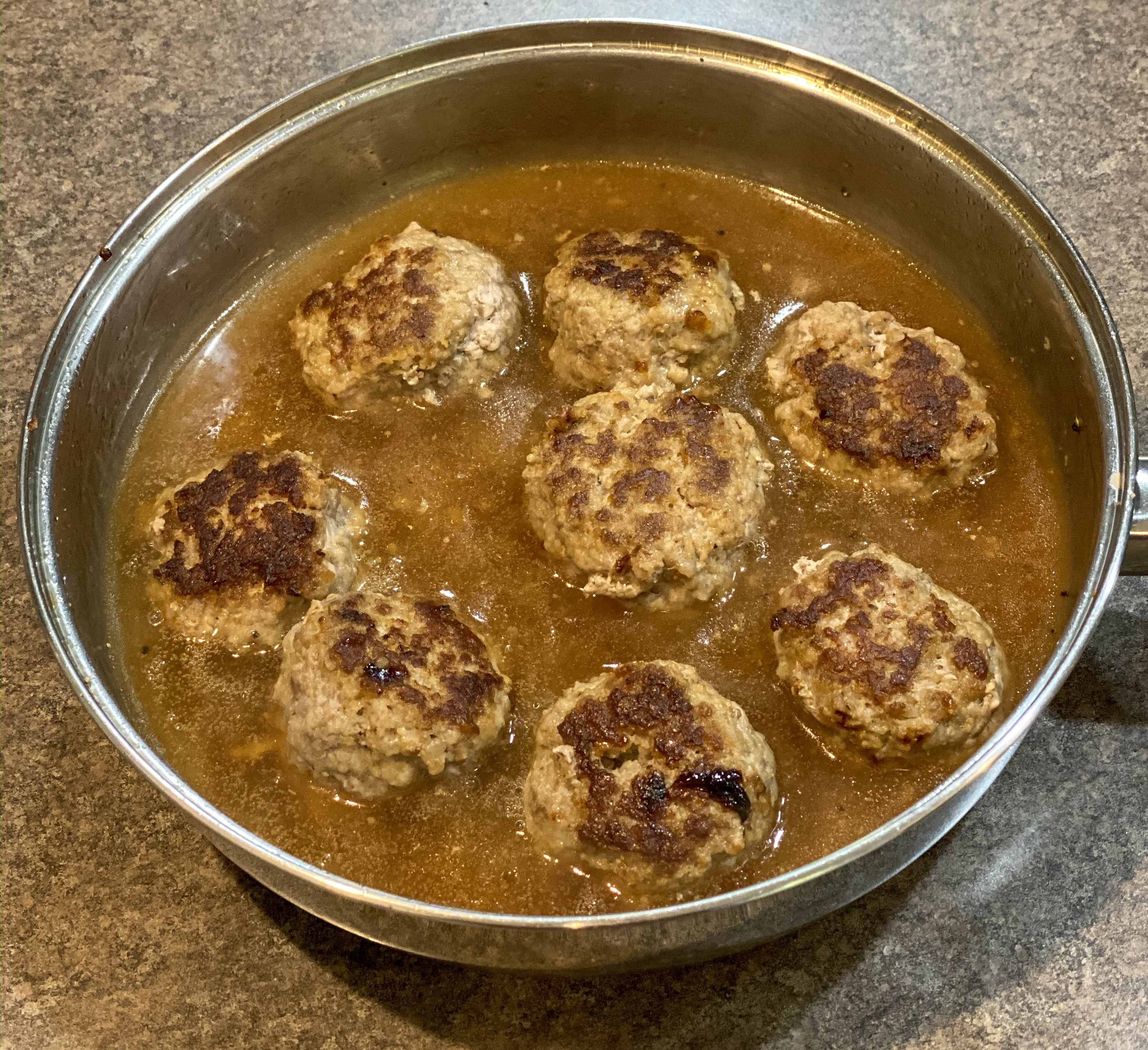 PORK MEATBALLS WITH CURRY POWDER