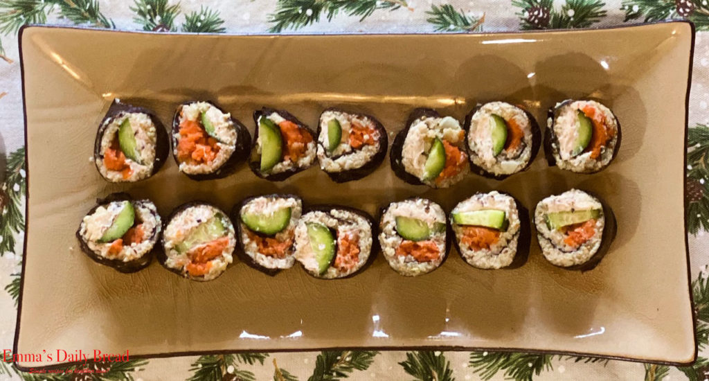 Homemade Sushi — Sweet Monday