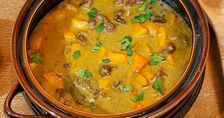 Lamb Stew With Curry Spices