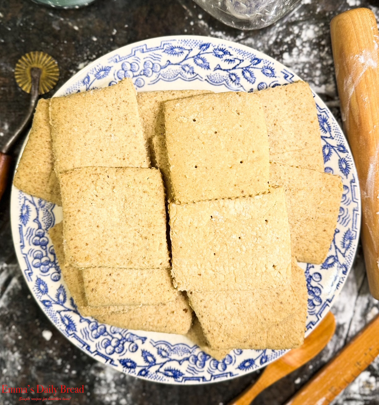 Sorghum Flour Graham Crackers